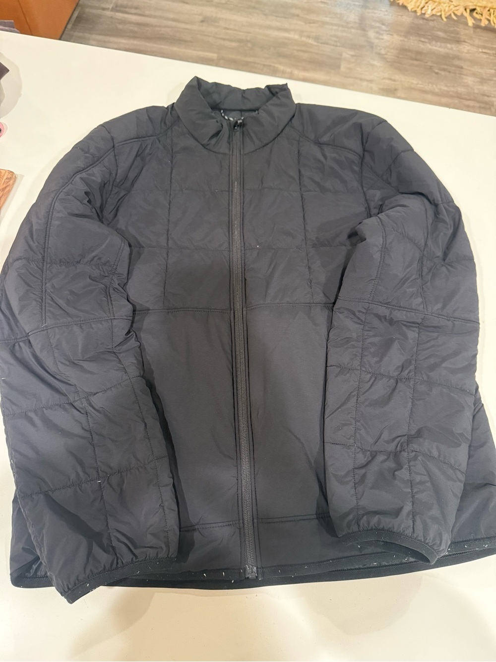 lululemon athletica Black Quilted Puffer Jacket